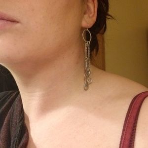 Guess dangle earrings